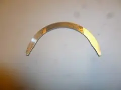 Полукольцо упорное верхнее вала коленчатого TDQ 25 4L/Thrust piece